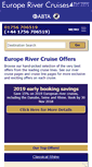 Mobile Screenshot of europerivercruises.co.uk